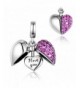 Love You Heart Charms Swarovski