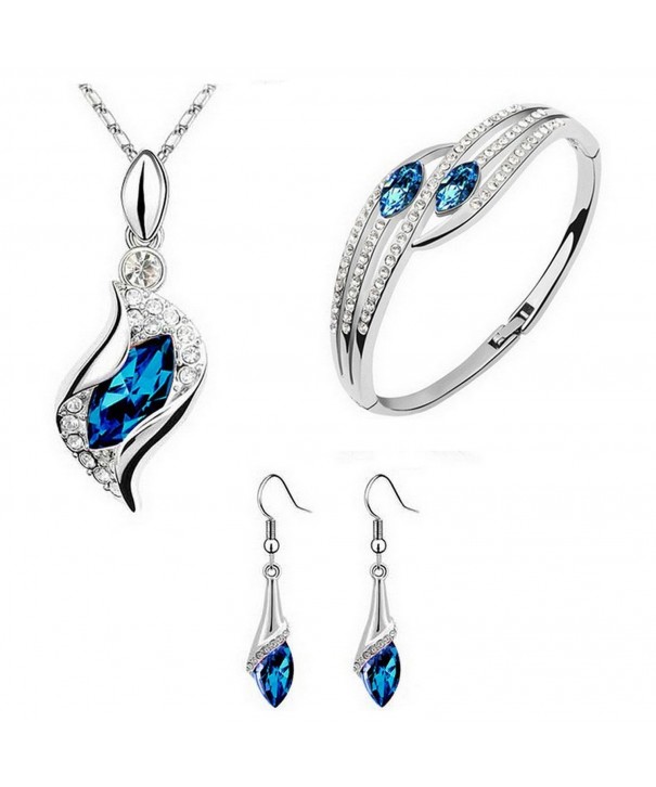 Crystal Element Jewelry Necklace Bracelets