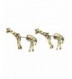 Front Earring Animals Giraffe Alloy