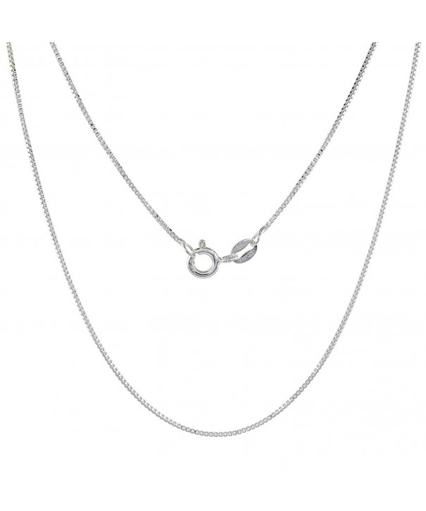 Sterling Silver Chain Necklace Nickel