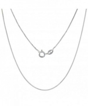 Sterling Silver Chain Necklace Nickel