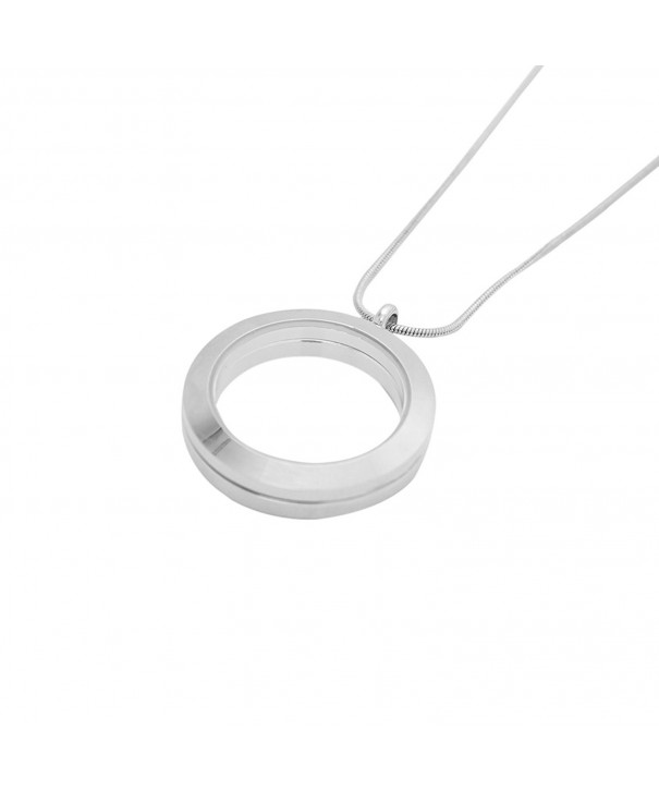 Circle Magnetic Floating Locket Medium