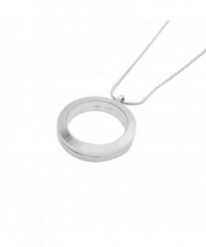 Circle Magnetic Floating Locket Medium