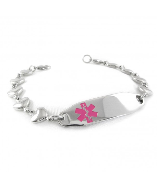 MyIDDr Pre Engraved Customized Pacemaker Bracelet