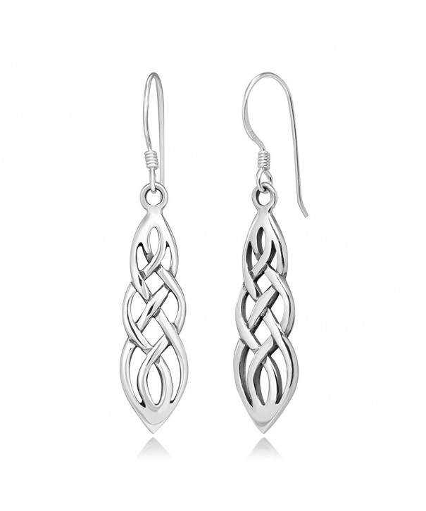 Sterling Silver Celtic Inifity Earrings