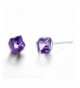 Mondaynoon Austrian Crystal Earrings Womens