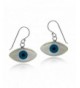 Mother Sterling Silver Marquise Earrings