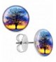 Body Candy Stainless Sunset Earrings