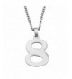 Ensianth Necklace Stainless Pendant Birthday