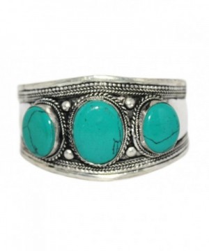 Turquoise Cuff Bracelet Tibetan BB464