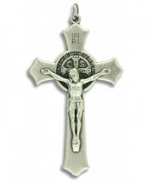 Benedict Crucifix Cross Pendant Card