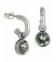 Amello Stainless earrings Swarovski ESOS02K