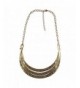Antiqued Ethnic Clavicle Necklace Pashal