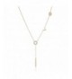 Lariat Layering Shaped Necklace Stainless