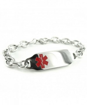 MyIDDr Pre Engraved Customized Patient Bracelet