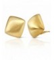 JanKuo Jewelry Matte Square Earrings