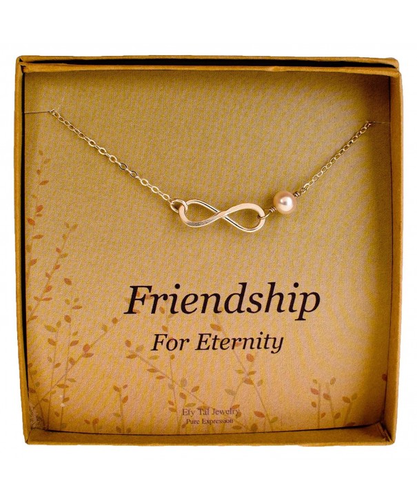 Sterling Silver Infinity Necklace Bridesmaids