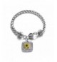 Sunflower Classic Silver Crystal Bracelet