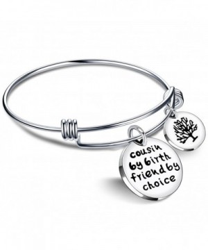 Cousin Bangle Bracelets Friend Pendant