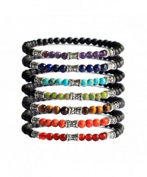 Chakra Stretch Bracelet Healing Crystal