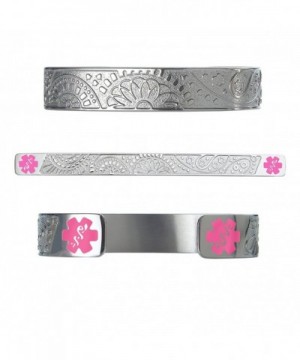 Divoti Engraved Paisley Medical Bracelet