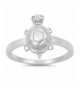 Turtle Hawaiian Animal Sterling Silver