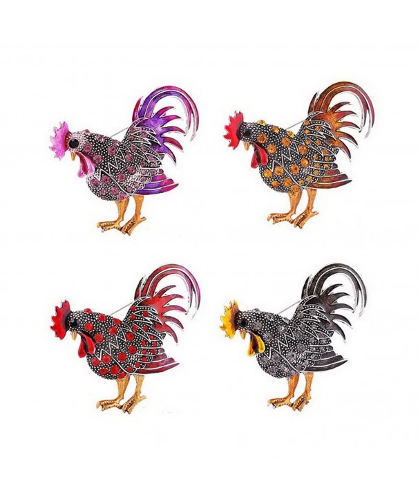 Statement Rooster Rhinestones Clothing Decorate