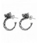 NOVICA Sterling Half hoop Earrings Anantaboga