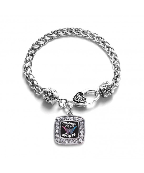 Mother Classic Silver Crystal Bracelet