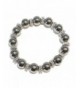 Hematite Gemstone Handcrafted Stretch Bracelet