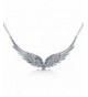 Rhodium Sterling Zirconia Necklace Extender