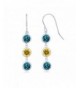 London Citrine Sterling Stone Earrings