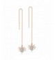 Zirconia Spider Threader Earrings LicLiz