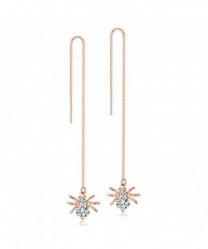 Zirconia Spider Threader Earrings LicLiz