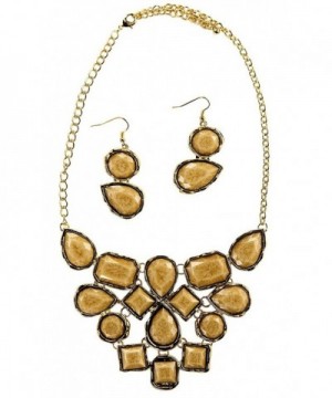 Fashion Gold Plate Necklace Earrings Extender