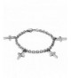 ELYA Stainless Bracelet Dangling Charms