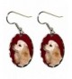 Canine Designs Spaniel Scalloped Earrings