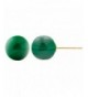 Trustmark Yellow Natural Malachite Earrings