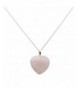 Quartz Pendant Sterling Silver Necklace