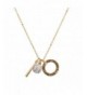 Lux Accessories Baseball Pendant Necklace