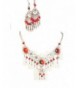 Beautiful Huayruro Seeds Necklace Earrings