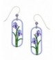 Sienna Sky Purple Framed Earrings