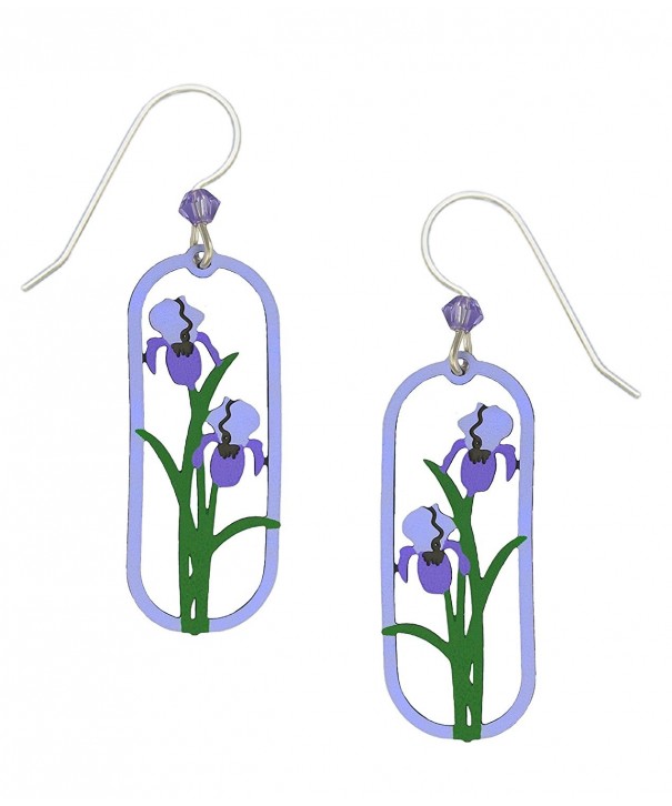 Sienna Sky Purple Framed Earrings