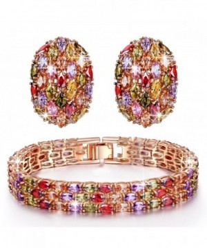 Qianse Multicolor Cubic Zirconia Jewelry