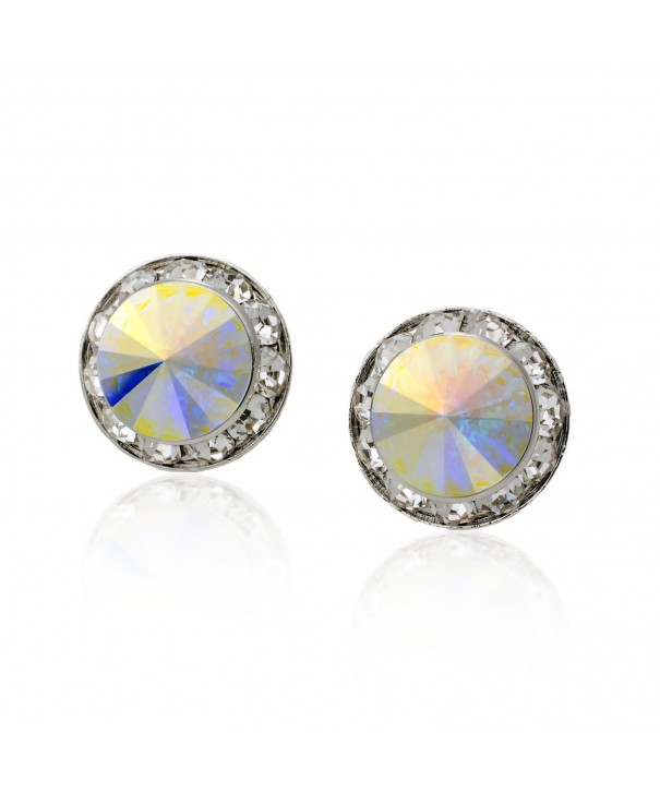 PammyJ Aurora Borealis Crystal Earrings