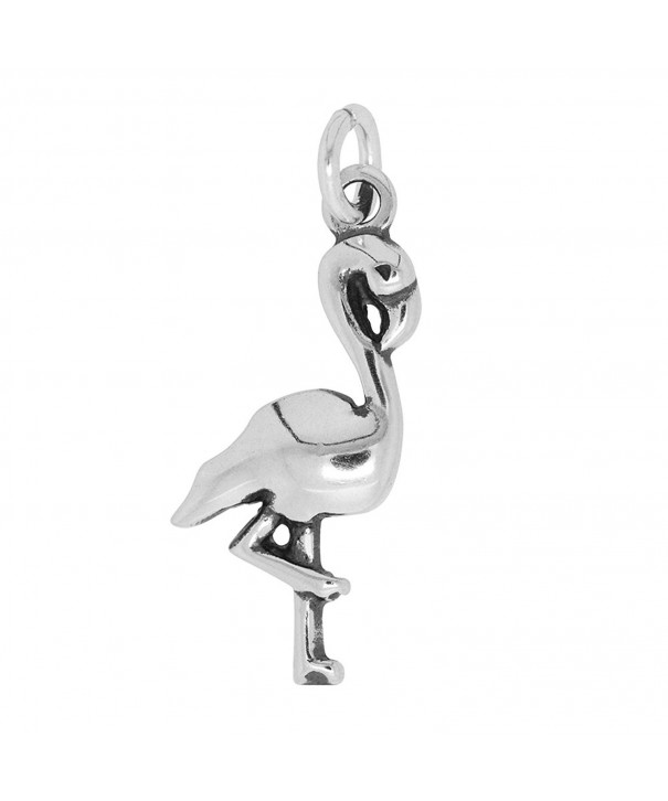 Sterling Silver Polished Flamingo Approximately