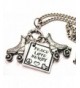 Roller Skates Pewter Fashion Necklace