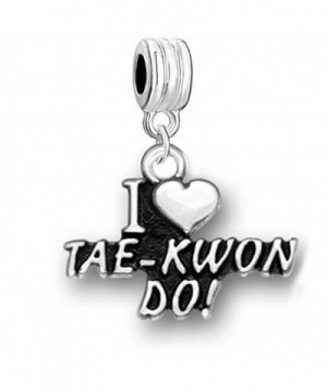 TAE KWON DO Charm Compatible European Bracelets