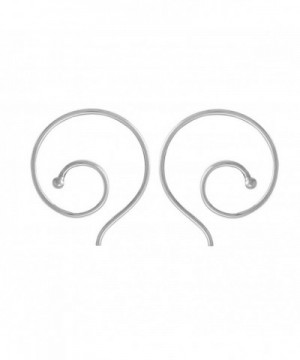 Boma Sterling Silver Through Earrings