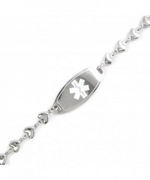 MyIDDr Pre Engraved Customizable Diabetes Bracelet